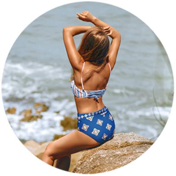 Cupshe Sunny Days Lined Bikini Bottoms - Picture 7 of 11